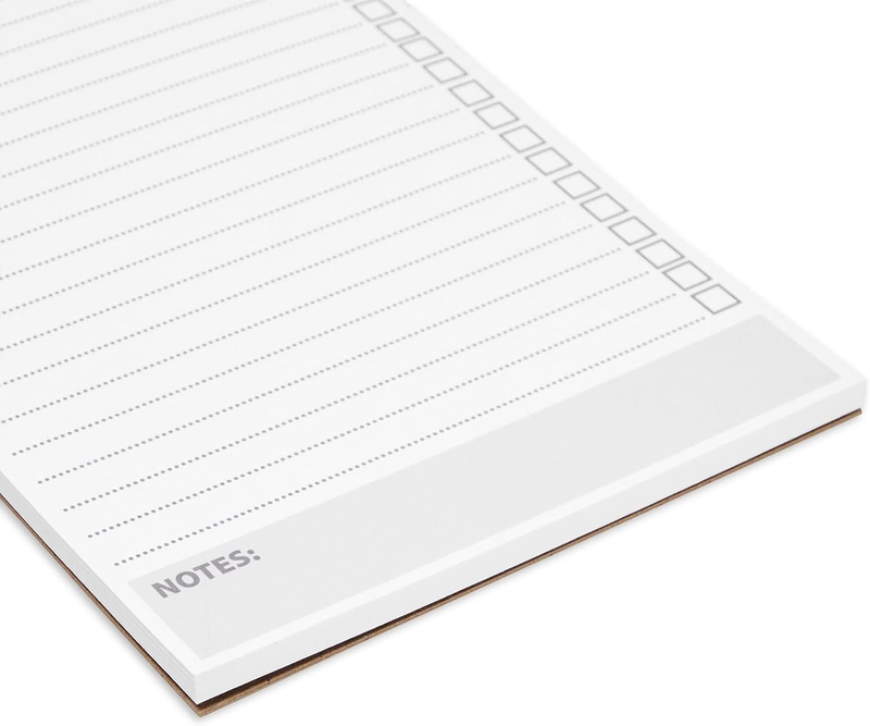 Paper Junkie 6 Pack to Do List Notepads, Daily Reminder Checklist (8.5 X 5.5 In